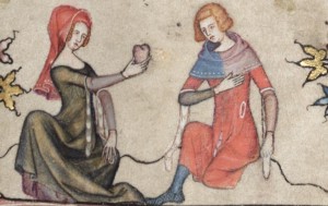 Создать мем: 14 th century clothing, bodleian library, средневековый юмор