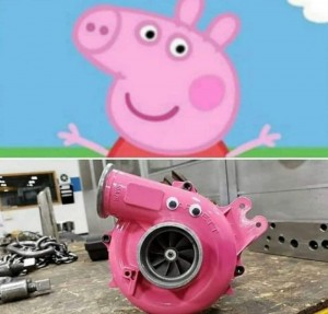 Create meme: pig, turbine peppa, toy