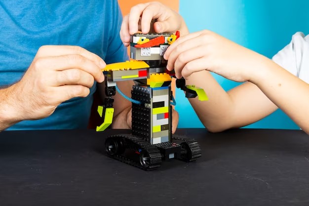 Create meme: collect legos, lego robotics, lego tech
