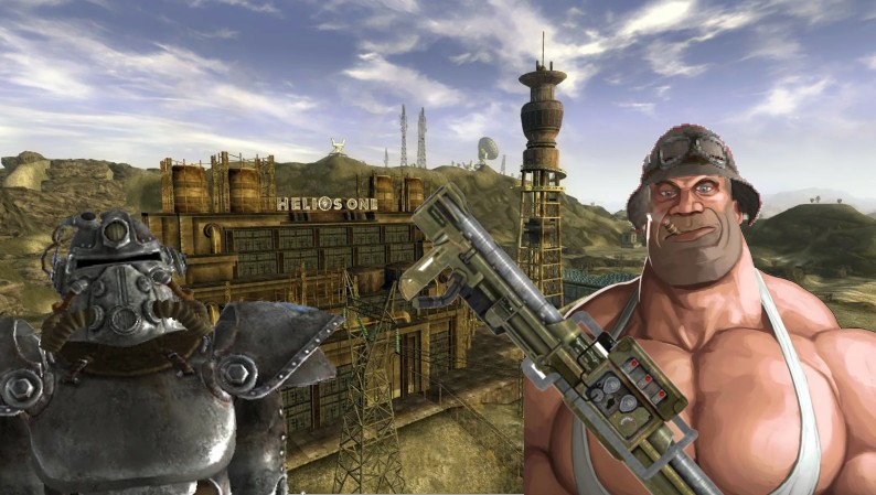 Create meme: fallout: new vegas, Fallout nv Helios 1, fallout 