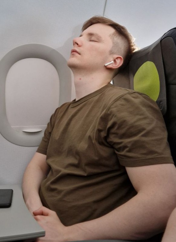 Create meme: on the plane , the man in the plane, airplane passenger