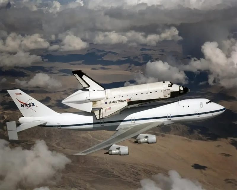 Create meme: AN 225 and Buran, the shuttle by plane, The Boeing shuttle