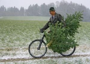 Create meme: on the bike, riding a Bicycle, the bike in the winter