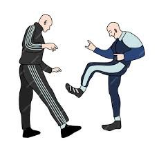 Create meme: dancing Gopnik, feet , Gopnik 