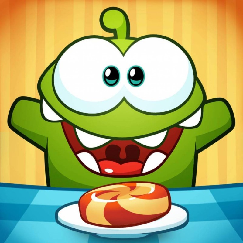 Create meme: am yum, om nom game, om nom game