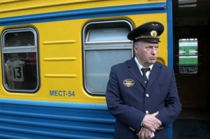 Create meme: Zhirinovsky, on in, train