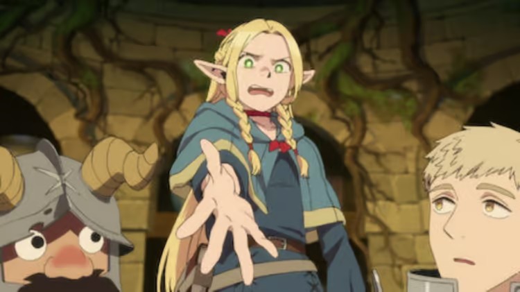 Create meme: delicious in dungeon anime, anime, Farlin dungeon meshi