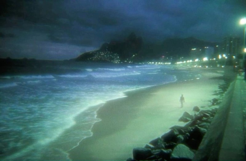 Create meme: Rio de janeiro beach, copacabana beach in rio de janeiro, night Rio de janeiro copacabana