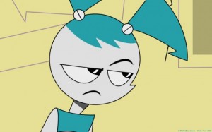 Create meme: mlaatr, robot teenager, my life as a teenage robot