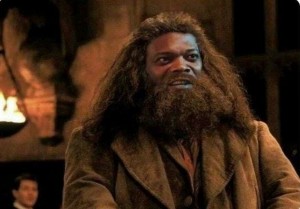 Create meme: Hagrid from Harry