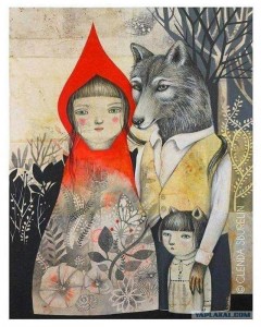 Создать мем: red riding hood, красен, красная шапочка сказка