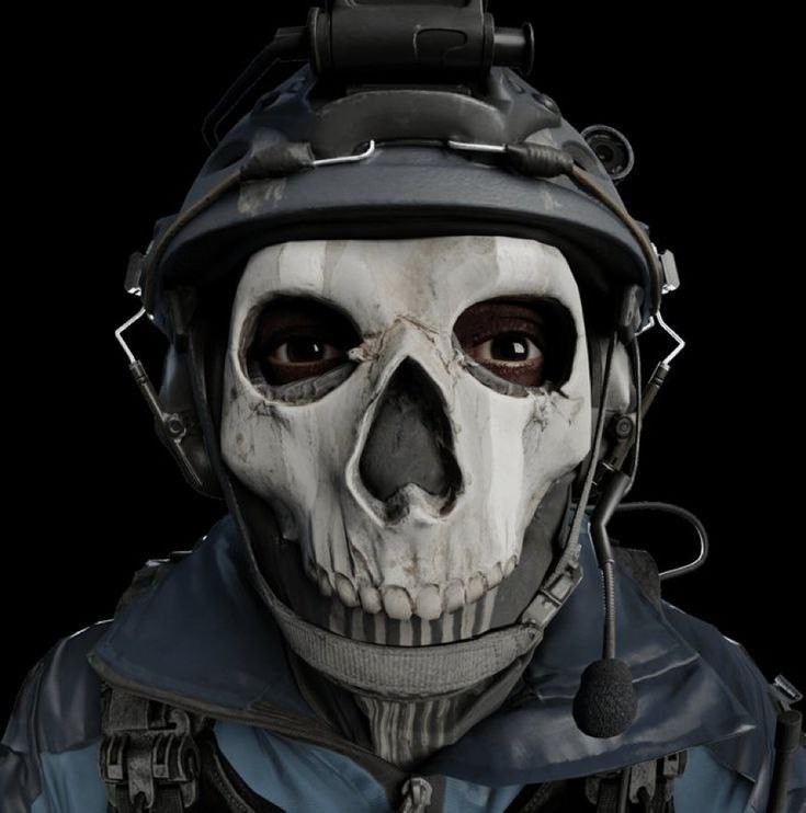 Create meme: gousta mask from call of duty, ghost mw 2, call of duty: ghosts