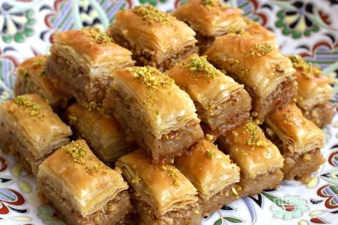 Create meme: baklava baklava, baklava Turkish nougat, turkish baklava