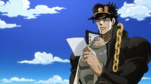 Создать мем: приключения джоджо джотаро, джоджо джотаро скриншоты, jotaro