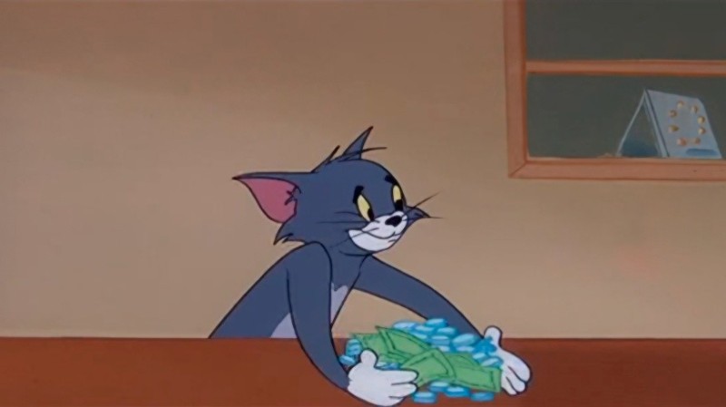 Create meme: Tom and Jerry sad fact, Tom and jerry new, Tom and Jerry episodes