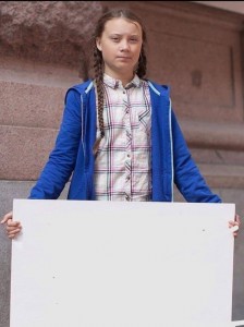 Создать мем: гретта тунберг, greta thunberg, Девушка