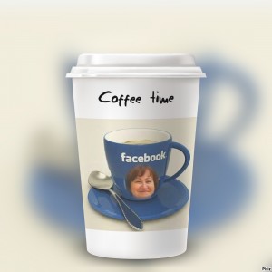Create meme: latte macchiato, coffee cup