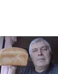 Create meme: Gennady Gorin bread, homemade bread