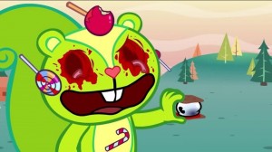 Создать мем: happy tree friends персонажи, хомяк хэппи три френдс, nutty happy tree friends