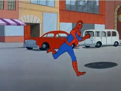 Создать мем: два спайдермена мем, человек паук мемы, мем два человека паука