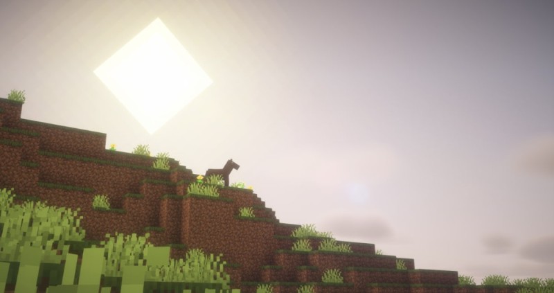 Create meme: minecraft shaders, shaders for minecraft 1 12 2, minecraft background