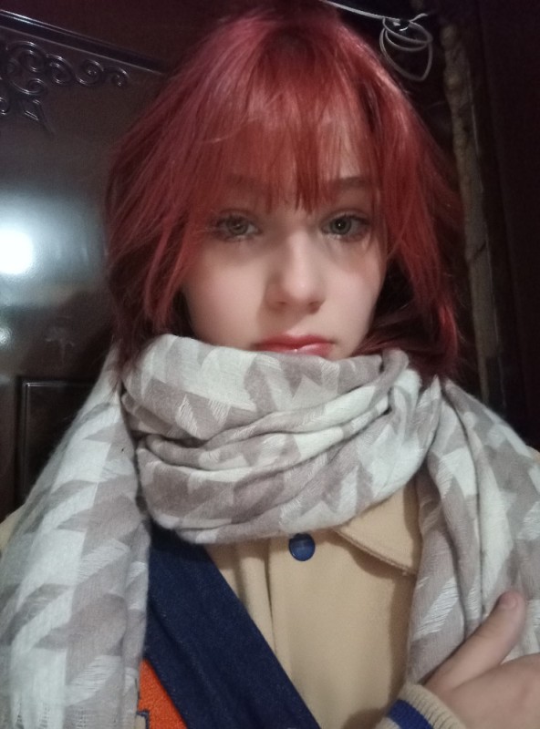 Create meme: Ekaterina Sokolova, the girl with the red hair, red hair color 