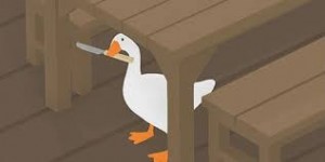 Создать мем: untitled goose game нож, goose, peace was never an option goose