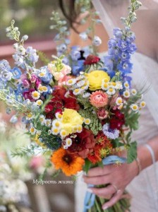 Create meme: field bouquet, summer bouquet