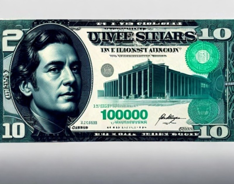 Create meme: a million dollars, dollar bill, the us dollar