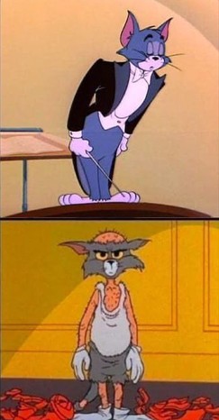 Create meme: Tom and Jerry , Tom and Jerry meme, anime