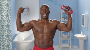 Create meme: old spice nigger, terry crews old spice, old spice muscle surprise