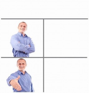 Create meme: blurred image, memes are empty, templates for memes without labels