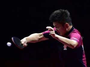 Создать мем: настольный теннис, table tennis, ma long