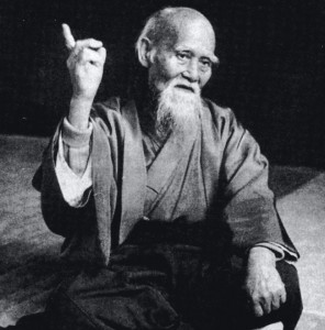 Create meme: sage, Morihei Ueshiba demotivator, sage meme template