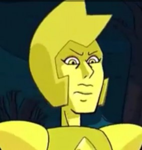 Create meme: Cartoon, Steven universe-yellow diamond PNG, yellow diamond face