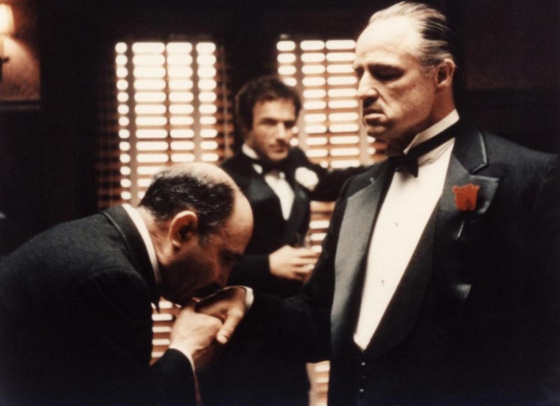 Create meme: mafia don Corleone, don Corleone without respect, marlon brando don corleone