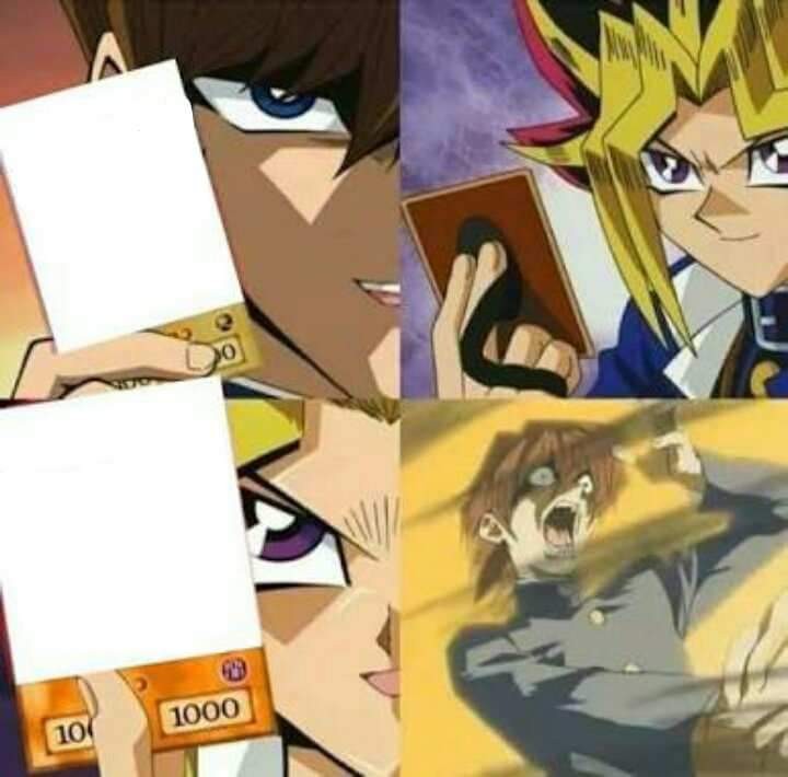 Создать мем: meme anime, yugioh card, uno reverse card meme