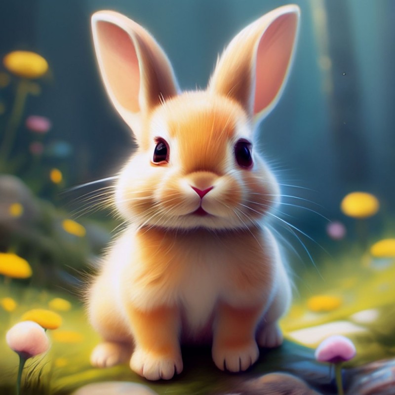 Create meme: Bunny , cute rabbit, very cute rabbits