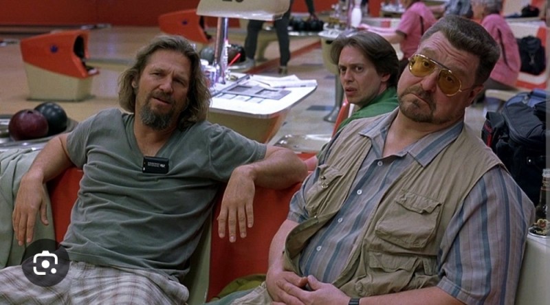 Create meme: Jeff bridges the big Lebowski, big Lebowski Goblin, Steve Buscemi Lebowski