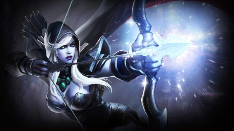 Create meme: drow ranger dota 2, dota 2 , heroes dota 2 