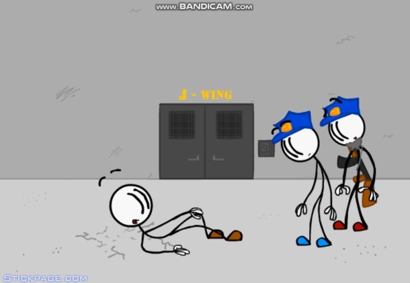 Create meme: Stickman escape, Stickman Prison Break, Henry stickman