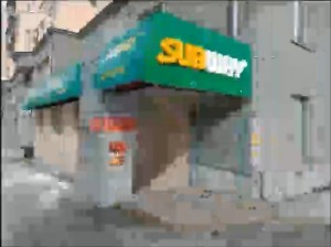 Create meme: subway