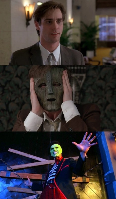 Create meme: Stanley ipkis, Jim Carrey , Jim Carrey the mask