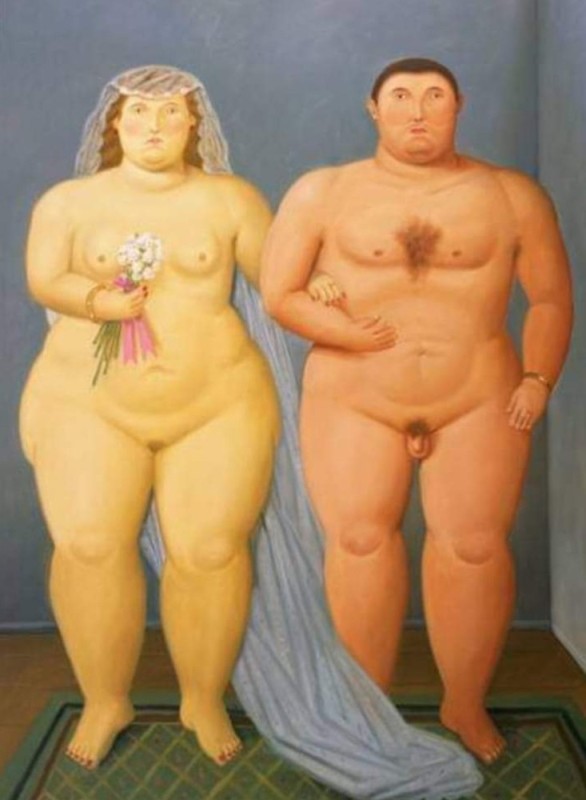 Create meme: botero Fernando, Fernando Botero paintings, botero paintings