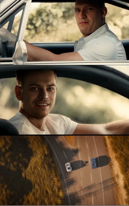 Create meme: VIN diesel and Paul Walker, meme fast and furious, the fast and the furious Paul Walker 