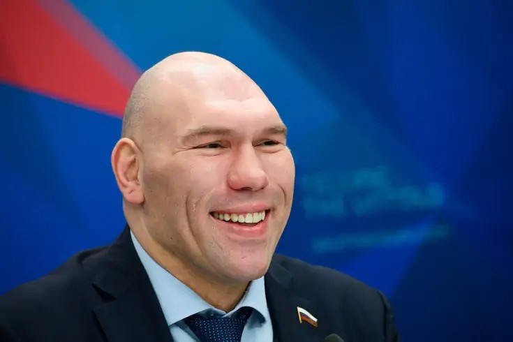 Create meme: Valuev MP, nikolay valuev, Nikolai Valuev 