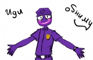 Create meme: Go hug purple guy version