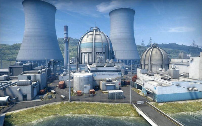 Create meme: Cedar Creek nuclear power plant, nuke card, cs go nuke