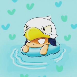 Create meme: duck, Pokemon, kawaii