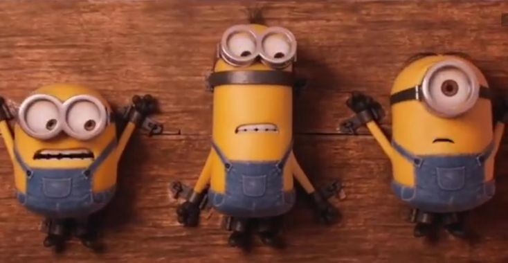 Create meme: despicable me minions, Stuart the minion, minions 2015 kevin, Bob and Stuart